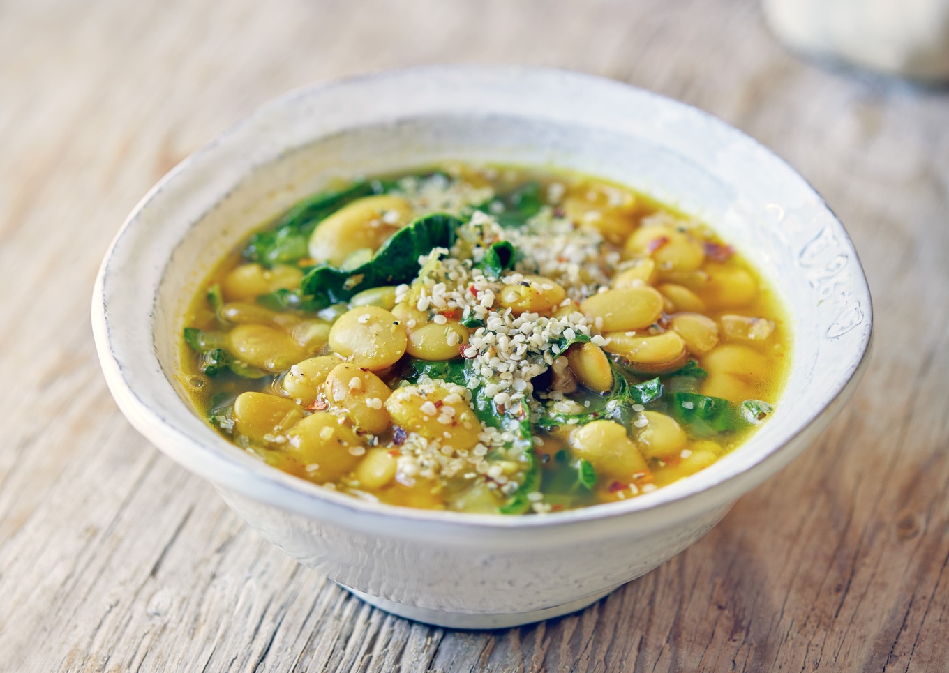 VegNews.GarlickyButterBeanSoupwithGreens