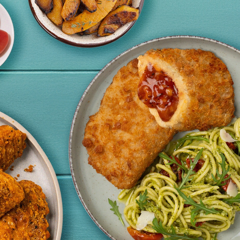 This Realistic Stuffed Vegan Chicken Is Now in 1,300 US Supermarkets