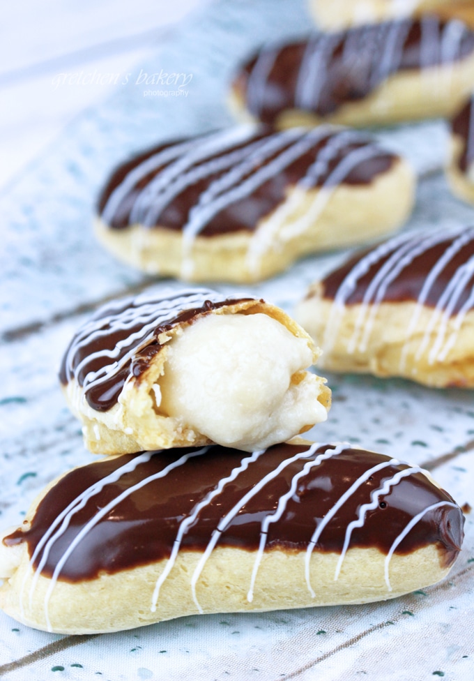 Vegan Eclairs Pâte à Choux