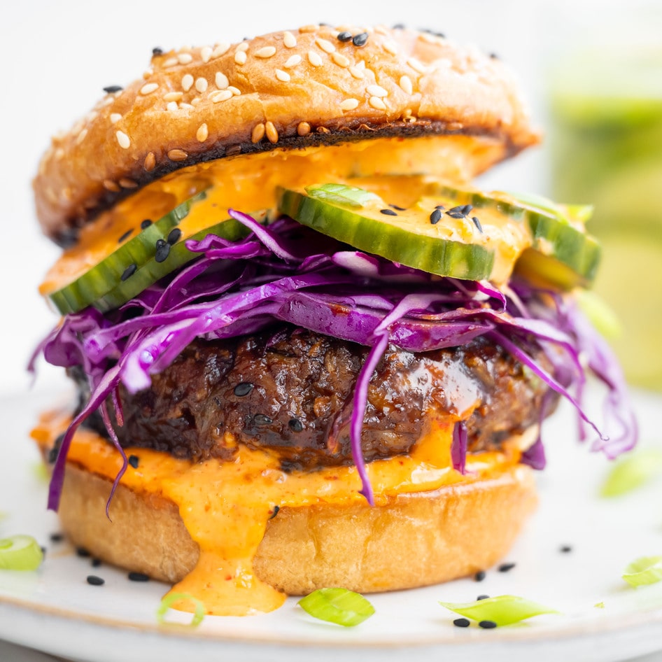 Korean BBQ Super Protein Burgers