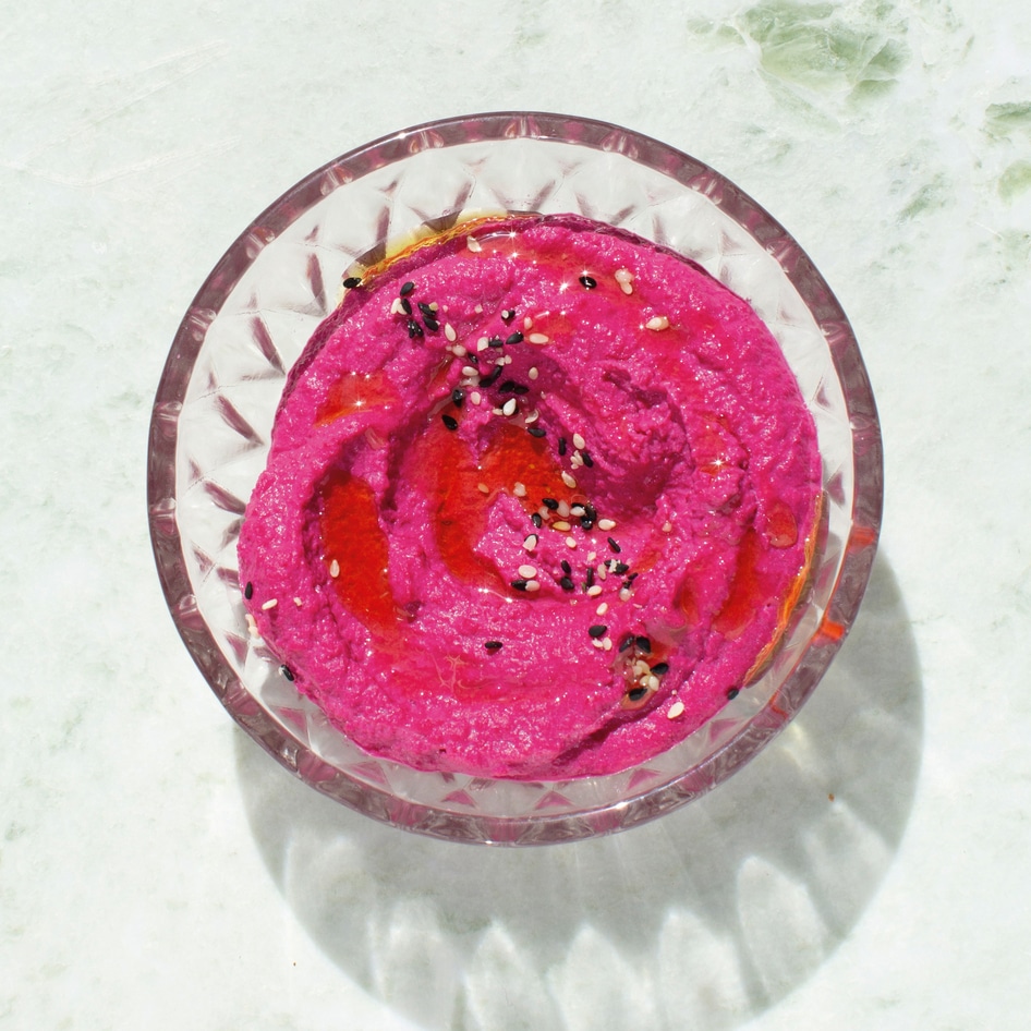 Pretty in Pink Beet Hummus