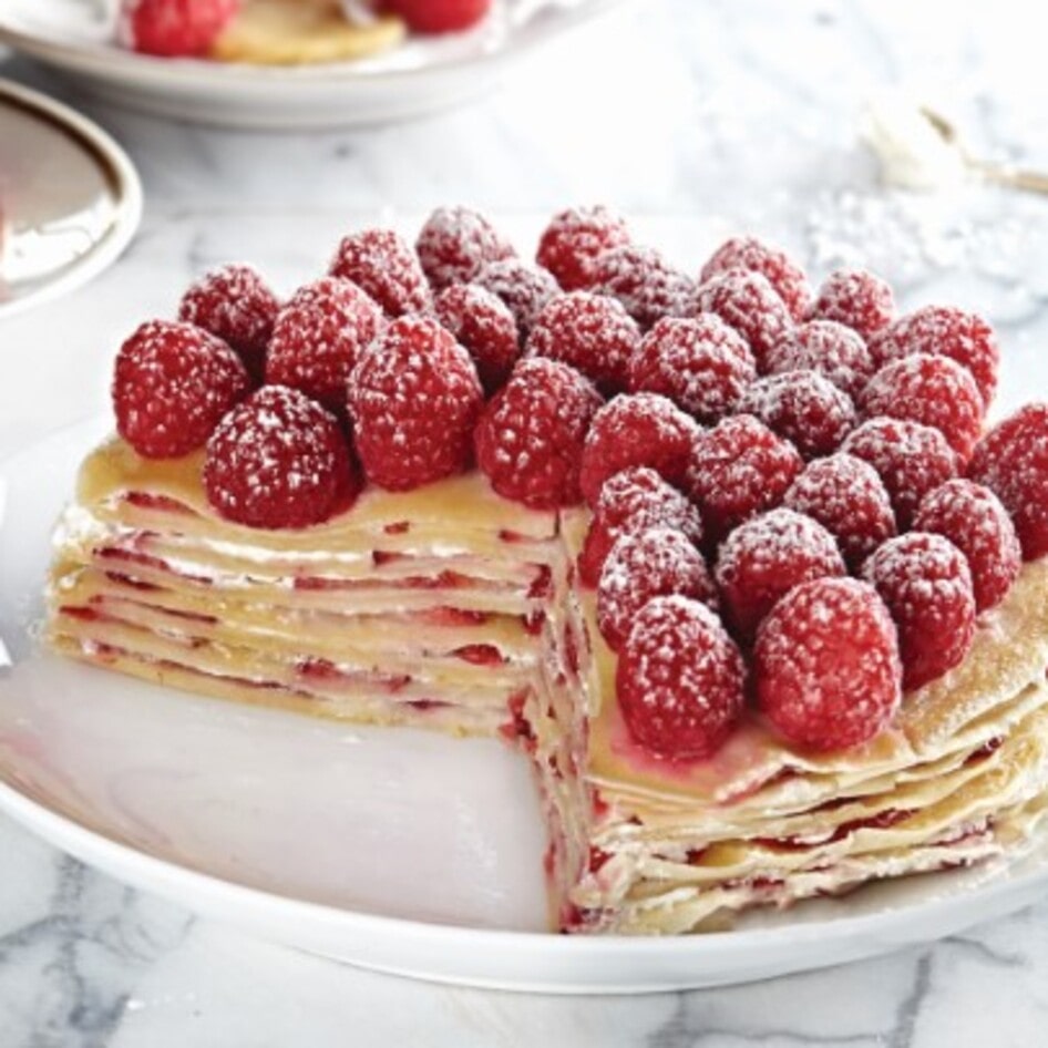 Miyoko Schinner's Sweet Crêpe Cake With Grand Marnier-Infused Whipped Cream