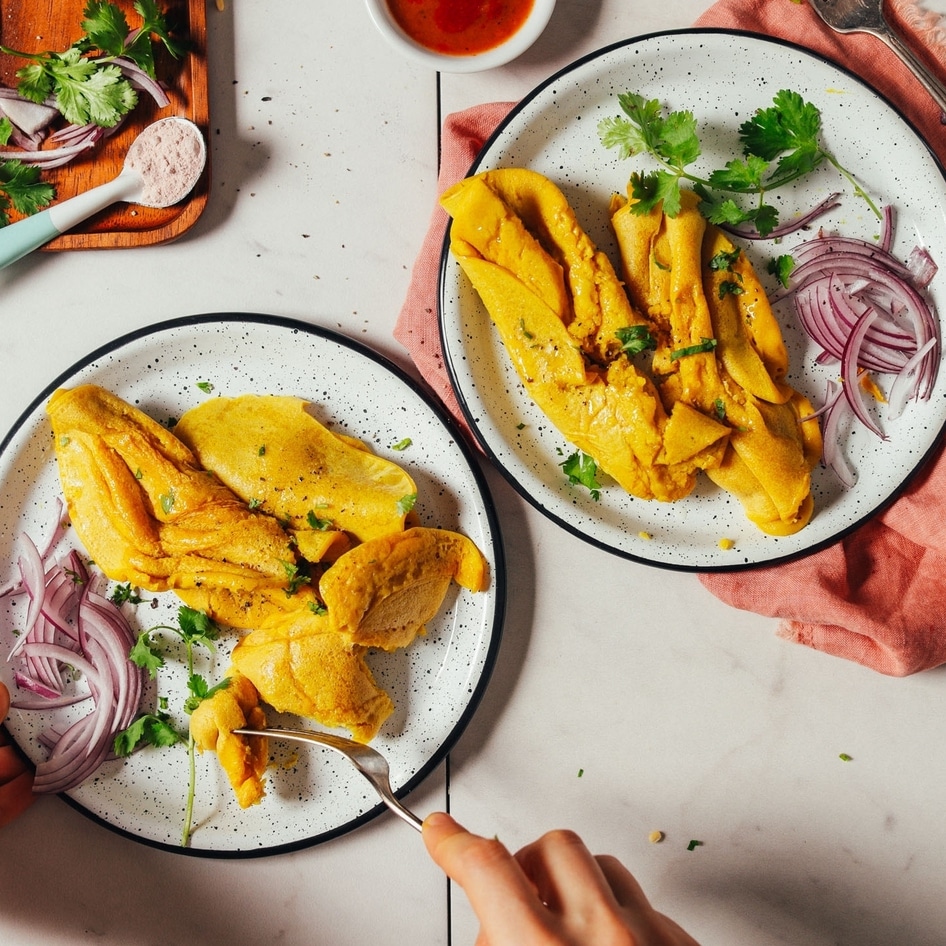 How to Make Your Own Mung Bean Eggs for Scrambles, Omelets, and Quiches